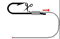 钓鱼绑钩方法图解教程大全,钓鱼教程三种常见的绑钩小技巧