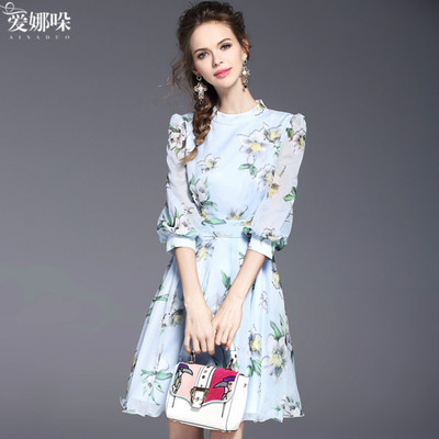 森系田园风小碎花裙子穿搭,清新小碎花上衣田园风