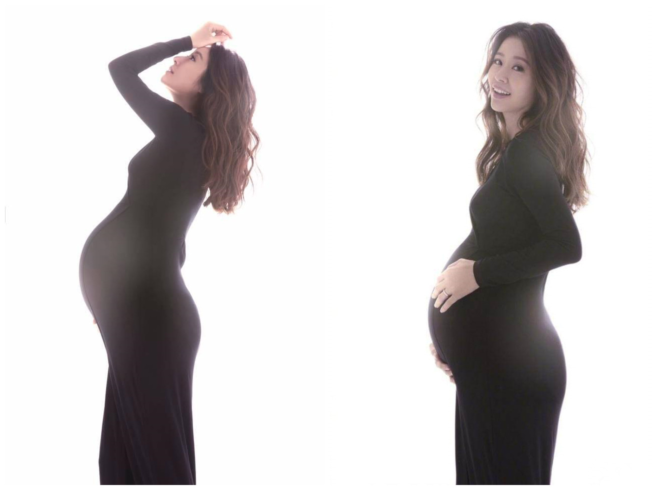 董璇怎么拍孕妇照,孙俪董璇圆脸照片