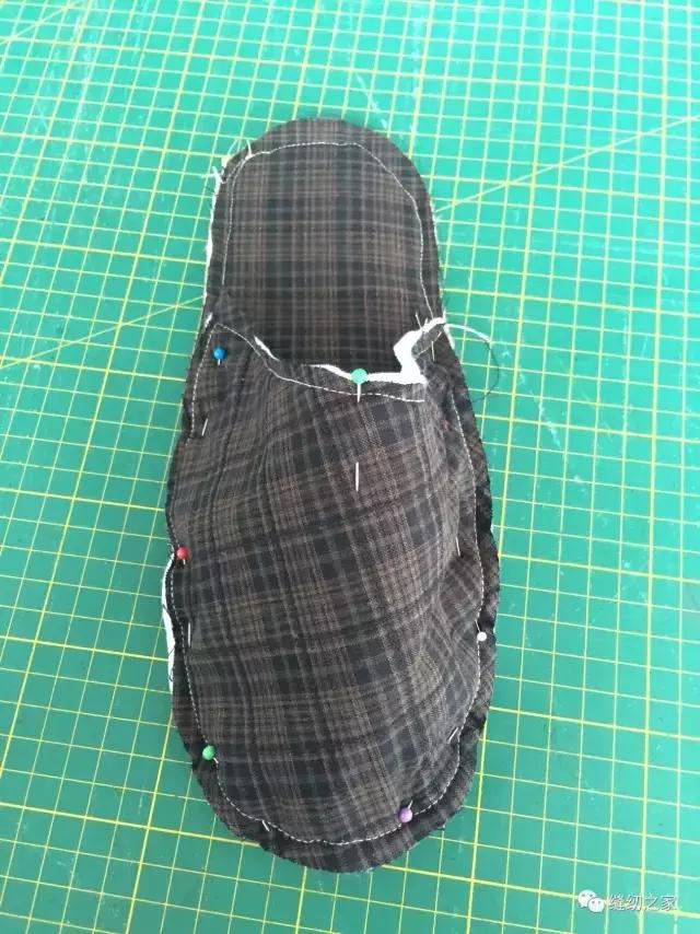 居家拖鞋不藏水,居家毛线拖鞋教程