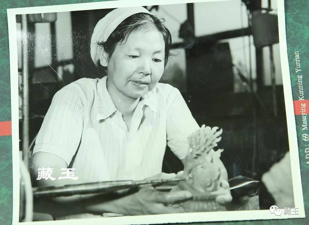 北京老字号老照片,八十年代的老玉器厂