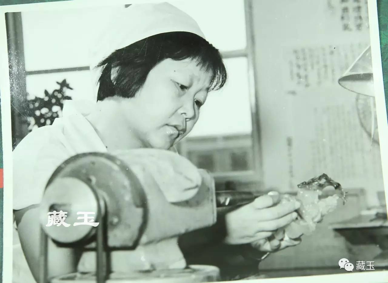 北京老字号老照片,八十年代的老玉器厂