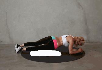 怎样做平板支撑能锻炼腰部力量,腰部练习最有效的方法平板支撑