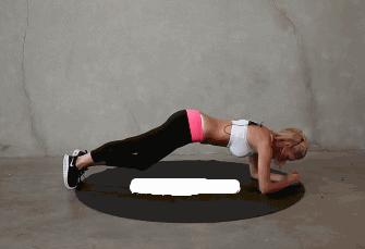 怎样做平板支撑能锻炼腰部力量,腰部练习最有效的方法平板支撑