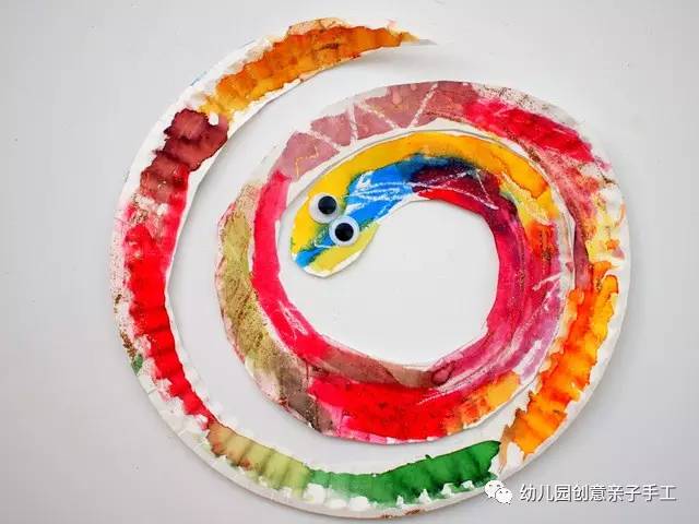 幼儿撕纸动物手工作品简单又好看,立体手工制作幼儿园废物利用动物