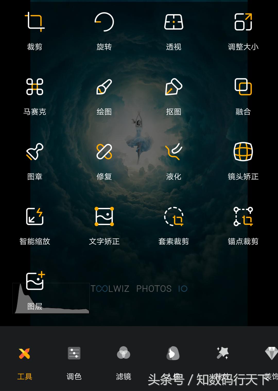 接近100种的超炫图片编辑软件！几乎囊括了PS的核心功能！不专业就不造就！上手易操作，小白福利