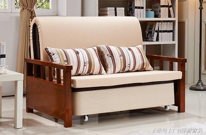 现在沙发床好还是实木床好,新中式实木床罗汉床沙发床
