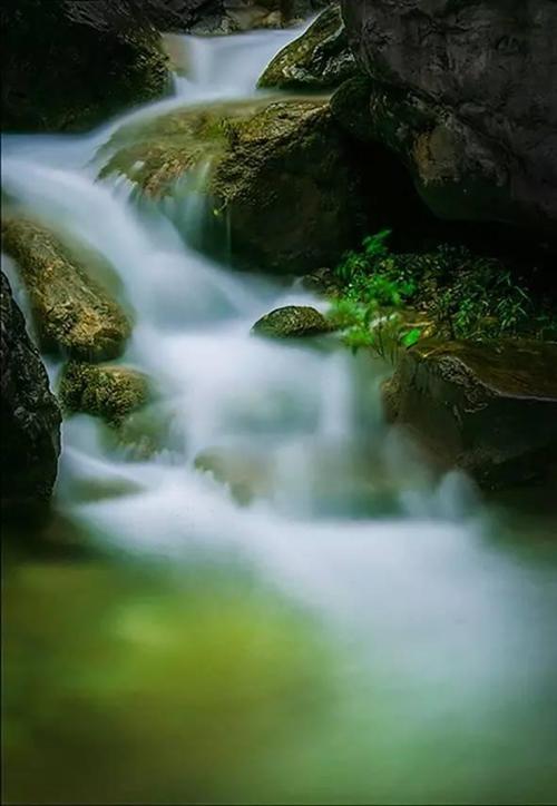 焦作旅游青龙峡风景图,焦作青龙峡风景区瀑布
