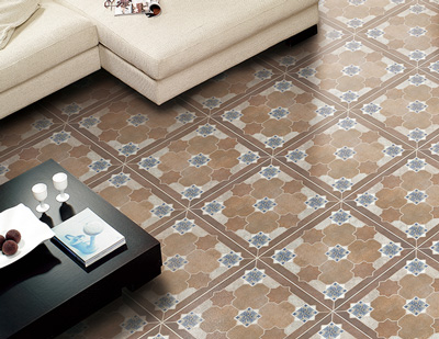 图案不同的花砖优缺点,白色砖和花砖贴出来的效果