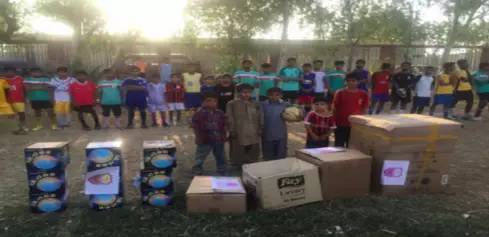 共筑足球梦图,巴基斯坦友谊足球赛