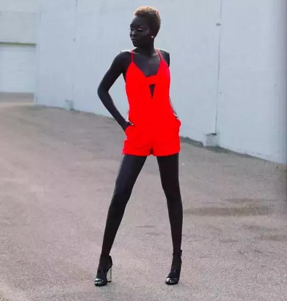 最黑的黑珍珠美女,黑珍珠最美的女人