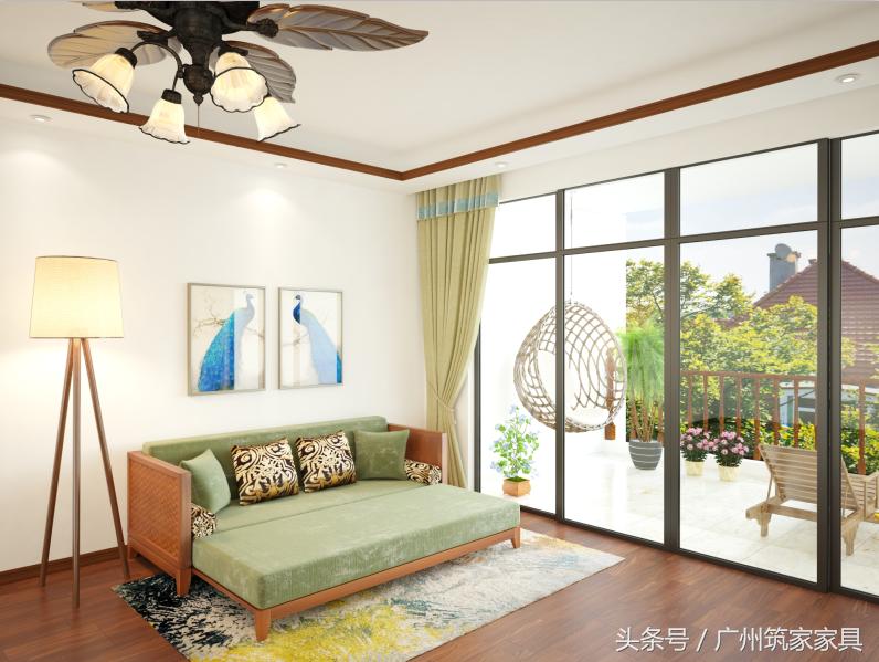 现在沙发床好还是实木床好,新中式实木床罗汉床沙发床