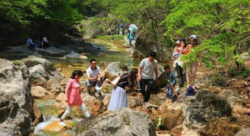 焦作旅游青龙峡风景图,焦作青龙峡风景区瀑布