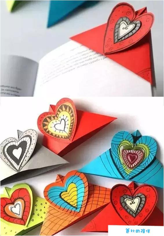 书签手工制作与阅读有关,给孩子做的可爱的书签