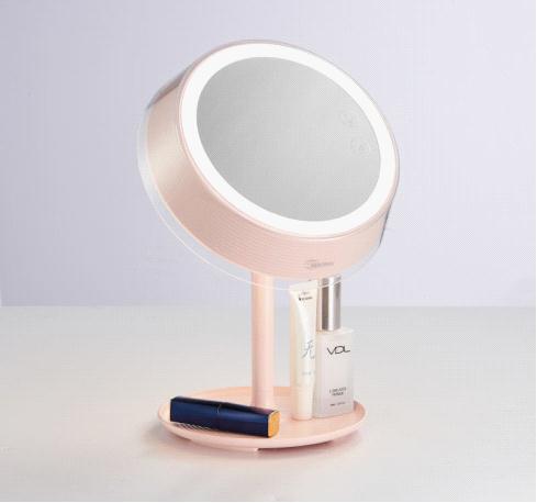 美的led化妆镜带灯,美的手持化妆镜