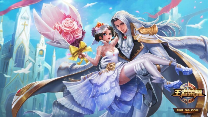 王者光荣最美情侣组合爆棚了,王者光荣里最甜的五对情侣完整版