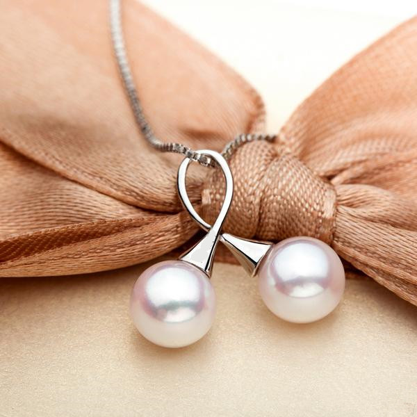 珍珠吊坠天然珍珠正品圆,珍珠吊坠925珍珠价格