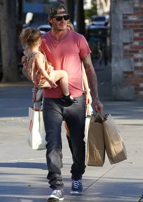 贝克汉姆：给你一个女儿，你能温暖整个世界