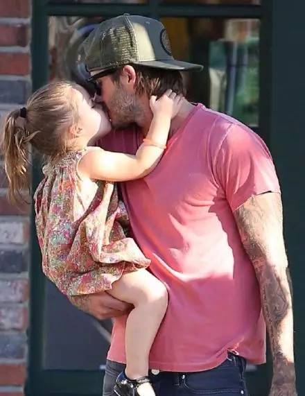 贝克汉姆：给你一个女儿，你能温暖整个世界