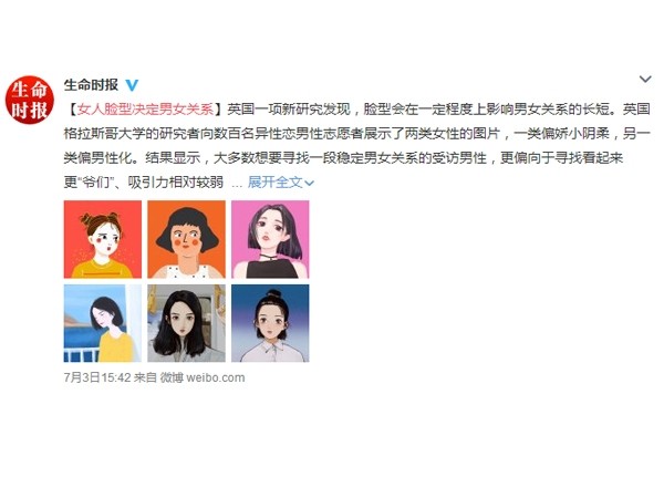 女人的脸型有几种揭秘,女人的脸型决定你的年龄