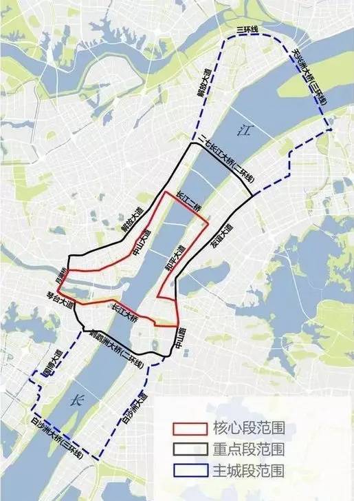 武汉长江两岸,为什么武汉可以在长江两岸发展