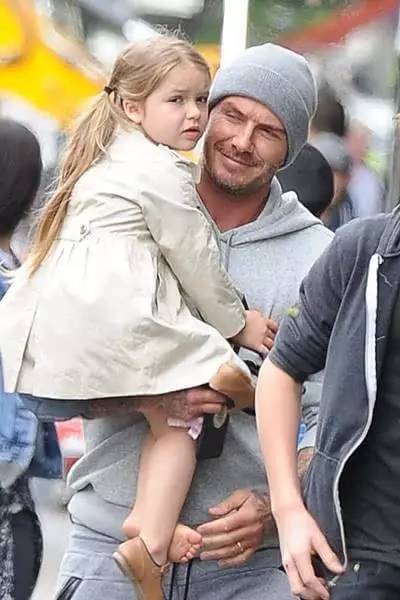 贝克汉姆：给你一个女儿，你能温暖整个世界