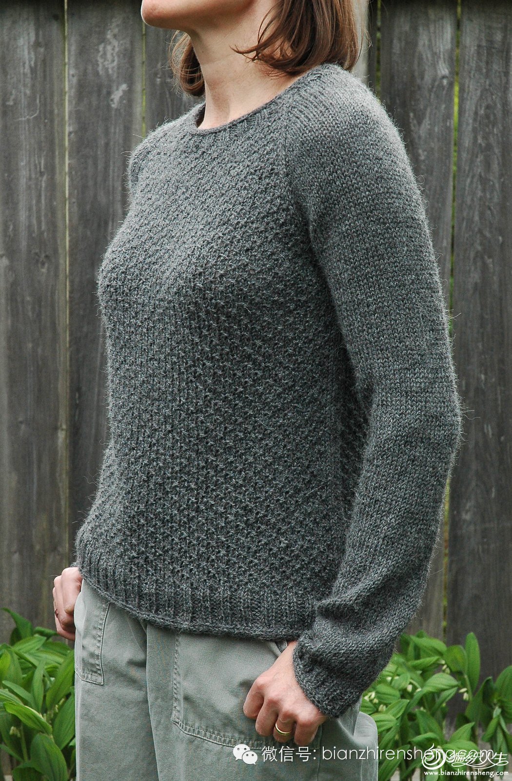 女士毛衣编织教程领口,从上往下圆领毛衣编织教程全过程