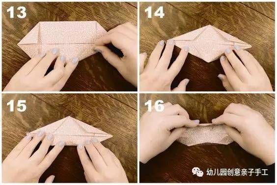 飞机折纸最简单幼儿园手工步骤图,折纸手工大全幼儿园折飞机