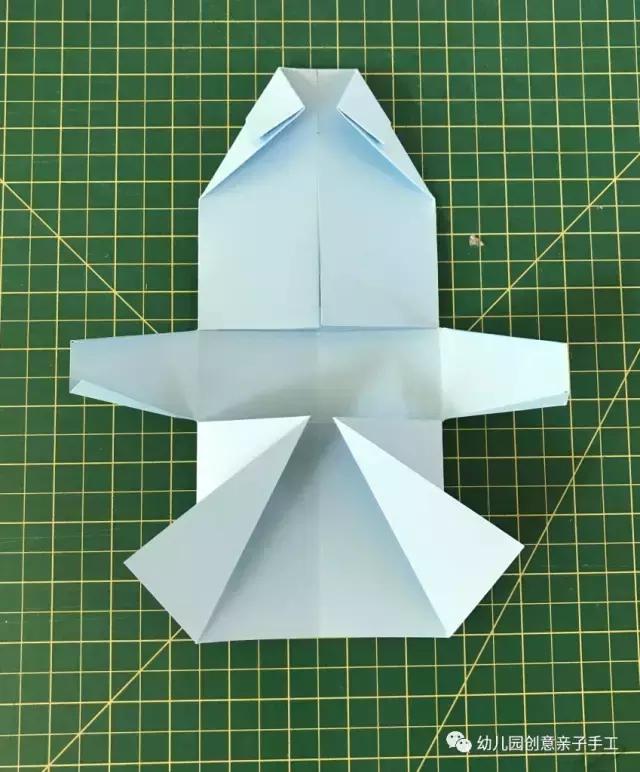 折纸手工幼儿园小衬衫,幼儿园折纸手工简单小衬衫