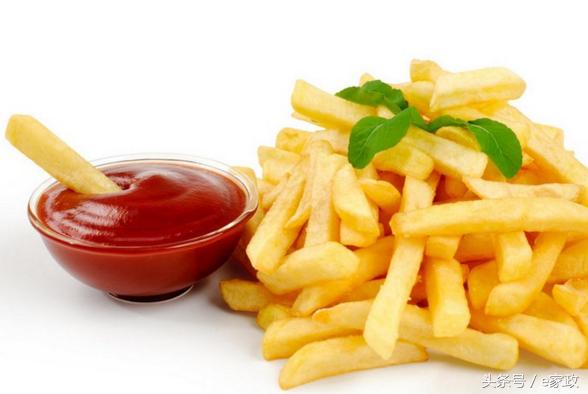 土豆做薯条家庭自制做法,番茄酱薯条家庭自制做法