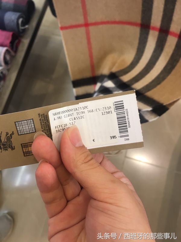 西班牙巴宝莉多少钱,意大利巴宝莉围巾价格