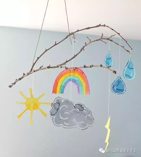 幼儿园卡纸夏日手工简单又漂亮,幼儿园简单创意卡纸手工