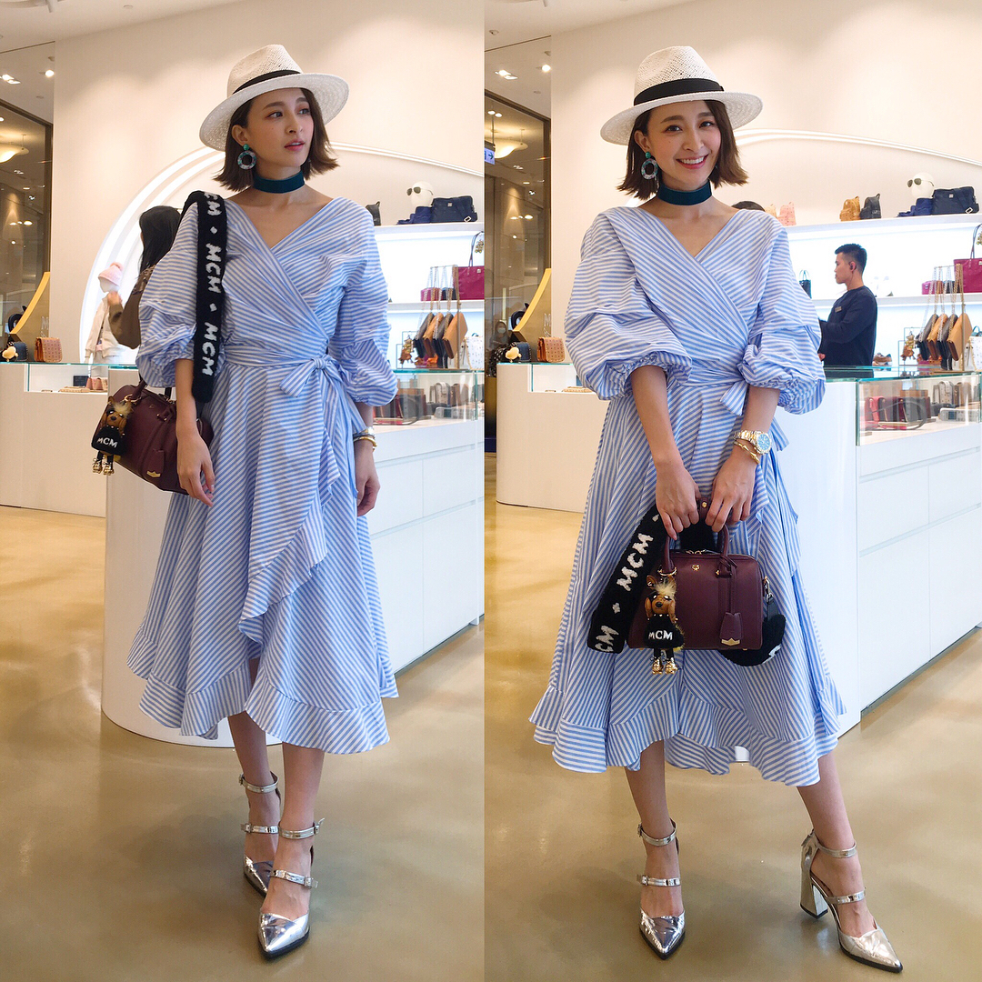 蓝色草帽海边度假,玩转海边度假风