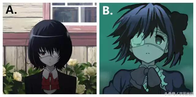 二次元中那些让你分不清的角色，你认识几个？快来试试这份卷子你能得到几分？｜次元光线