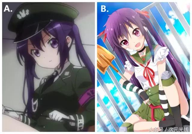 二次元中那些让你分不清的角色，你认识几个？快来试试这份卷子你能得到几分？｜次元光线