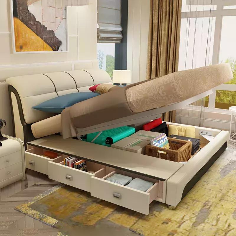 收纳储物床,适合小户型的收纳床