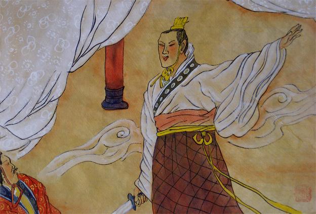 关于邯郸成语的画,关于邯郸成语的绘画怎么画