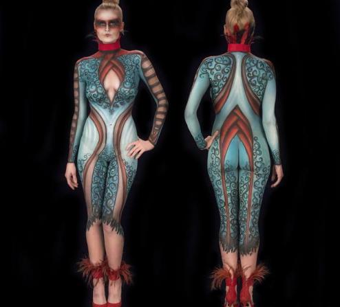 他们“穿上”画好的衣服，你能看出来吗？