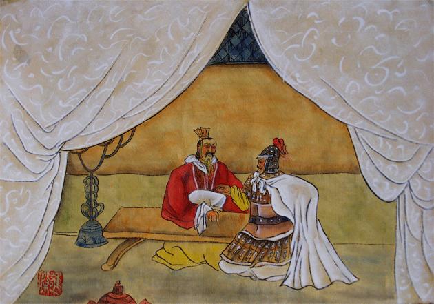 关于邯郸成语的画,关于邯郸成语的绘画怎么画