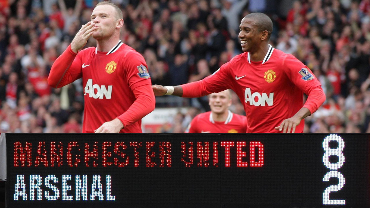 足坛十大惨案拜仁8比2巴萨,皇马惨案曼联