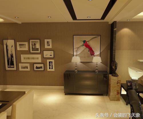 小户型简约装修沈阳,80平米两室一厅装修现代简约沈阳