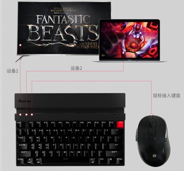 “一对多”的畅快体验——佰思川MK75+无线双模机械键鼠套装体验