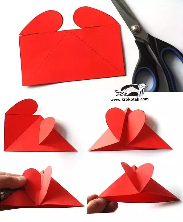 幼儿园立体卡纸手工：恐龙茶杯小爱心等，由简到繁，适合大部分幼儿操作