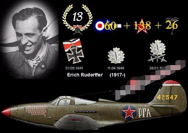 二战德国著名战斗机飞行员,二战德国飞行员冒死拯救敌军