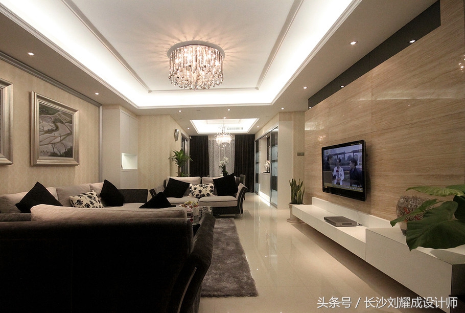 保利上城复式挑空设计效果图,深圳保利上城设计