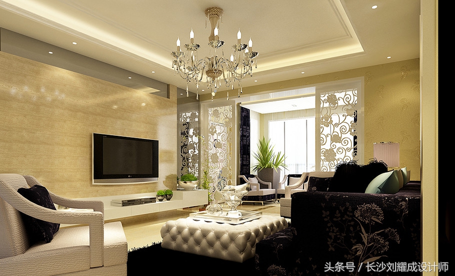 保利上城复式挑空设计效果图,深圳保利上城设计