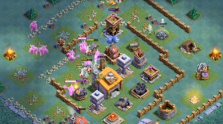 部落冲突建筑大师6本的最强阵型,部落冲突建筑大师6本最佳阵型2023