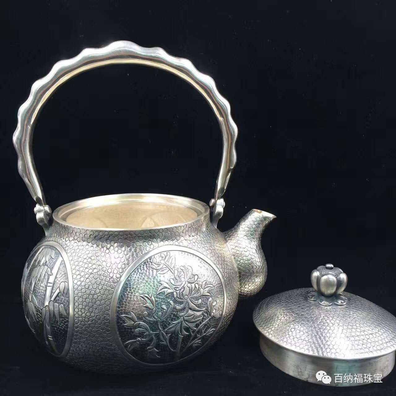 银壶鉴赏,一款有个性的银壶