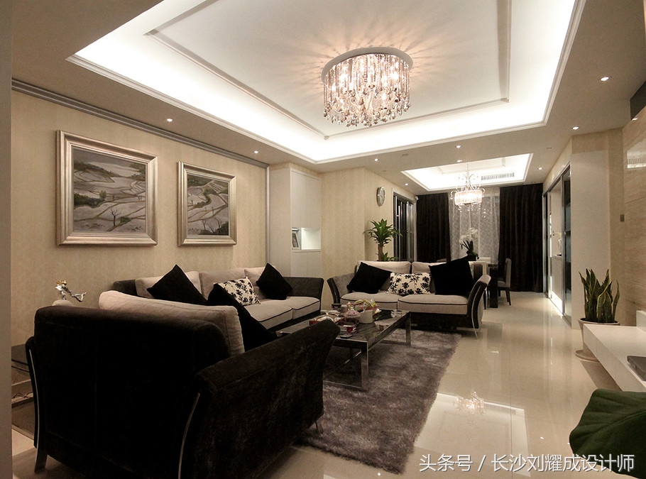 保利上城复式挑空设计效果图,深圳保利上城设计