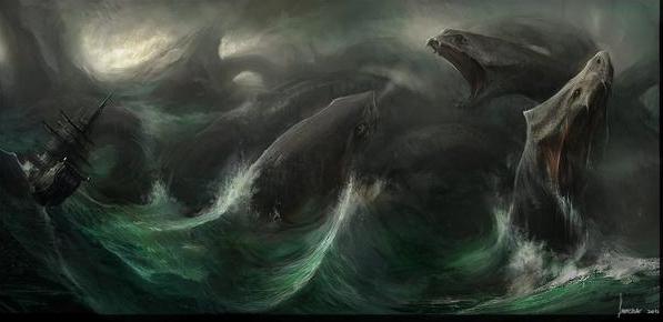 深海为什么总有”海怪“作怪，世界许多国家舰船的航海日志上，都有发现”海怪“的记录